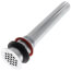 1-1/4" Chrome Plated Brass Lavatory Sink Drain w/ 8" Tailpiece