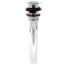 1-1/4" Chrome Plated Brass Lavatory Sink Drain w/ 8" Tailpiece