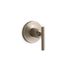 Purist Mastershower Transfer Valve Trim w/ Lever Handle (Vibrant Brushed Bronze)