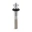 Bathroom Sink Drain w/ Non-Removable Metal Stopper And Without Overflow (Polished Chrome), K-7127-CP