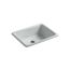 Iron/Tones 24-1/4" Top-/Undermount Single-Bowl Bar Sink (Ice Grey), K-6585-95