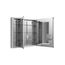 Verdera 40" W x 30" H Slow-Close Three-Door Medicine Cabinet with Mirrored Door
