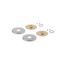 Large Escutcheon & Mounting Collar Kit (Polished Chrome), K-1194302-CP