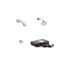 7-1/2" Shower Arm and Flange (Polished Chrome), K-7397-CP