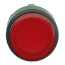 Red Round Flush Illum Complete Pushbutton