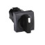 Black Square Selector Switch Head