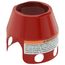 Padlockable Guard for XB4 & XB5 Mushroom Head Push Buttons - Red