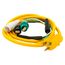 Zebra'Dapter – 72" Lighted Male Cordset with Glow-Plug and Safety Fuse