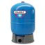 1-1/4" FNPT 304 Stainless Steel Blue Vertical Bottom Connection Elbow Well Tank (34.1 Gal)