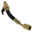 Flexible Adapter 5/16” to 1/4” Hose w/ Flex Line and Ball Valve