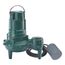 Model BN267 Waste-Mate Cast Iron Sewage Pump w/ Variable Level Float Switch - 115 V