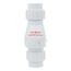 1-1/2" PVC "Quiet Check" Solvent Weld w/ Union Check Valve (White Valve Body)