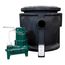 24" x 24" Preassembled Sewage System w/ M264, 4/10 HP, 115V Pump and Alarm