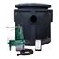 266 Preassembled Sewage Ejector Package, 24" x 24" Basin, .5 HP Pump, w/ Alarm, 2" Vent