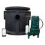 24" x 24" Preassembled Grinder Pump System w/ M803, 1/2 HP, 115V Pump and Alarm