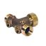 1" FNPT Swivel Union Connection Short Well Tank Tee