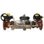 10" Wilkins Double Check Detector Backflow Preventer Assembly, Stainless Steel Body, Flanged x Flanged (Lead Free)