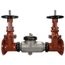 10" Wilkins Double Check Detector Backflow Preventer Assembly, Stainless Steel Body w/ Flanged OS&Y Gate Valves (Lead Free)