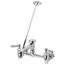 Z843M1 Wall-Mount Sink Faucet with 8" Vacuum Breaker Spout (Chrome)