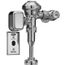 AquaVantage ZEMS Exposed Hardwired Sensor Flush Valve, 0.125 gpf, 11-1/2" Rough-In, 3/4" Top Spud (Chrome)