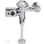 AquaFlush ZER Exposed Sensor Operated Battery Powered Flush Valve for 3/4" Urinals, 1.5 gpf (Chrome)