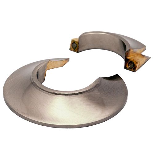 Main product image of 3/4" Two-Piece Magnetic Assembly Escutcheon for Concealing Pipework (Satin Nickel)