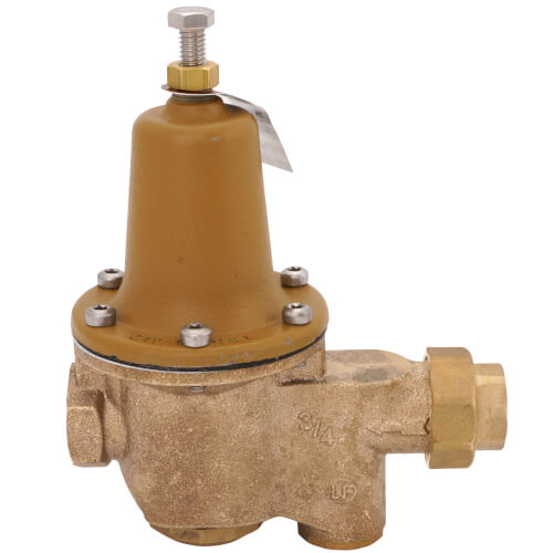 3/4" LFU5B-LP-Z3 Low Pressure Reducing Valve with Bypass Feature, Lead Free