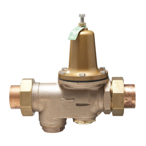 1/2" LF25AUB-S-DU-Z3 Pressure Reducing Valve, Lead Free (Double Union Sweat)