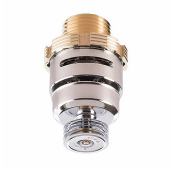 ZN- RES Flush Pendent Sprinkler (SS4421) 4.2K, 162-Degree (F) - Chrome - Head Only