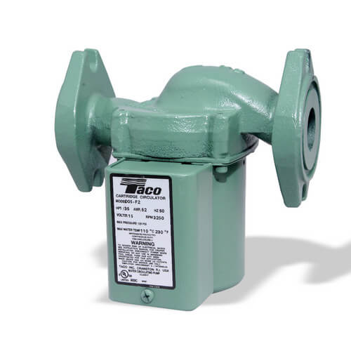 0010-F3 - Taco 0010-F3 - 0010 Cast Iron Circulator, 1/8 HP