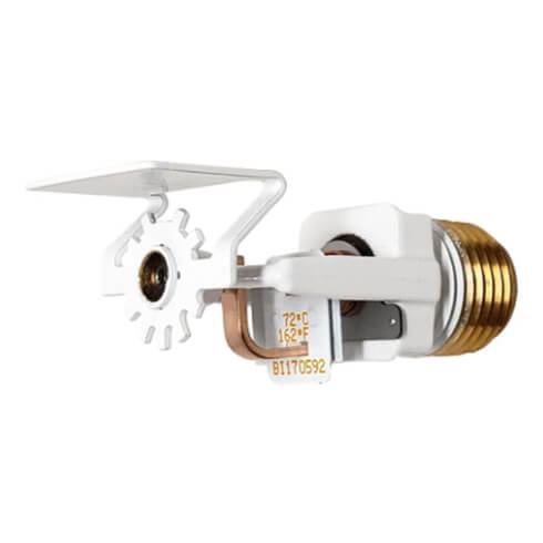 FR-QR Horizontal Sidewall Sprinkler (SS2553), QR, 5.6K, 162-Degree (F) - White - Head Only