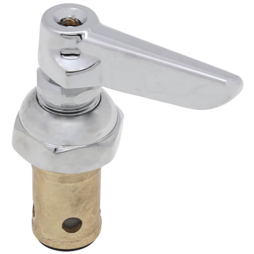 Eterna LTC Spindle Assembly w/ Spring Check, Blue Lever Handle & Screw (11.25 GPM)