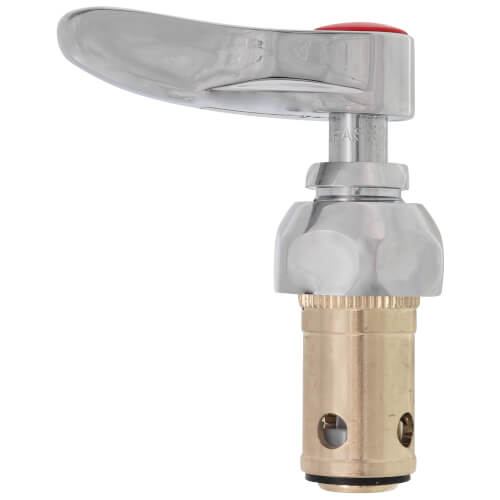 Main product image of Eterna New Style RTC Compression Cartridge w/ Spring Check, Red Lever Handle & Screw, 002712-40NS