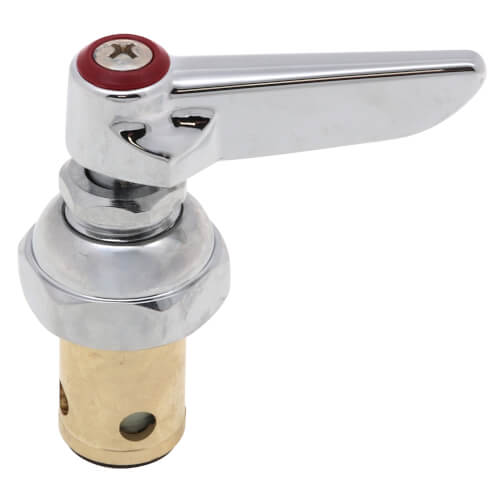 Main product image of Eterna RTC Spindle Assembly, Red Lever Handle & Screw (18.77 GPM), 002714-40