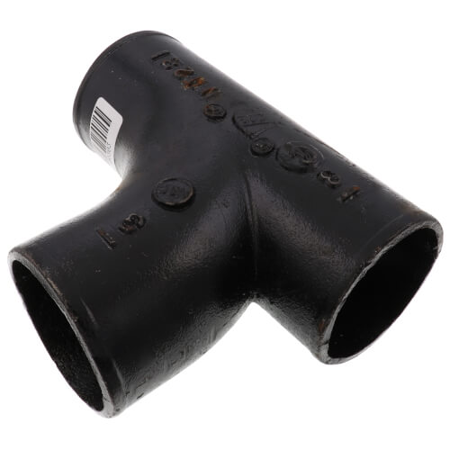 3" No Hub Cast Iron Sanitary Tee