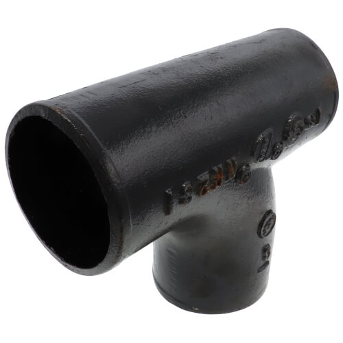3" No Hub Cast Iron Sanitary Tee