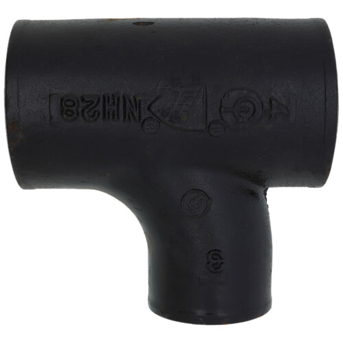 Main product image of 4" x 3" No Hub Cast Iron Sanitary Tee