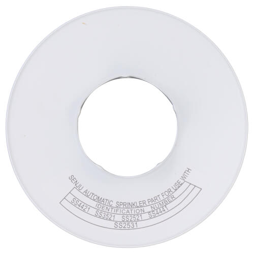 Escutcheon for ZN Sprinklers (White)