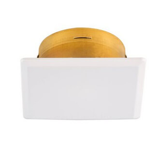 Cover Plate for RC Sprinklers, 140-Degree (F), 2-5/8" Square (White)