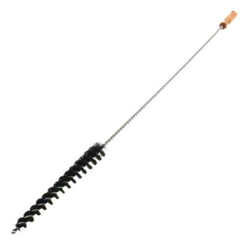 Main product image of 1/2" to 1" Natural Bristle Furnace Cleaning Brush (Total Length w/ Handle: 36")