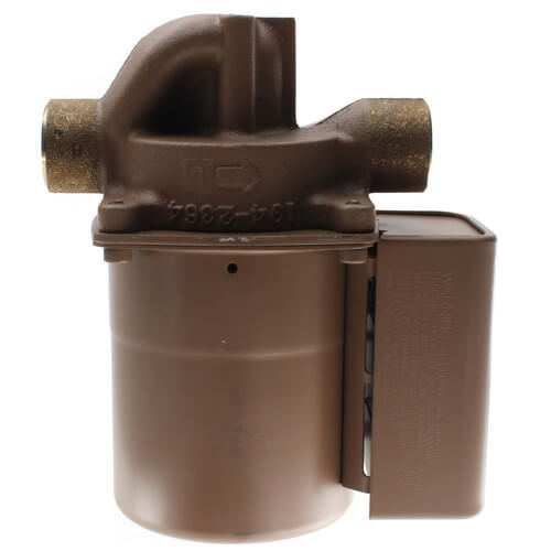 006 (3/4" Sweat) Taco Bronze Circulator w/ Integral Flow Check, 1/40 HP