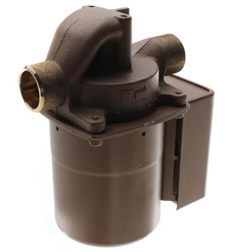 006 (3/4" Sweat) Taco Bronze Circulator w/ Integral Flow Check, 1/40 HP