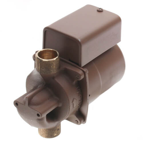006 (3/4" Sweat) Taco Bronze Circulator w/ Integral Flow Check, 1/40 HP