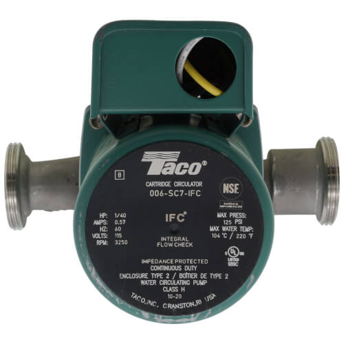 Main product image of 1/2 HP, 115/230V, 1 Phase Stainless Steel Pump