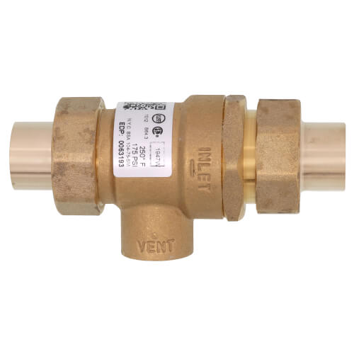 Main product image of BBFP-S, 3/4" CxC Backflow Preventer