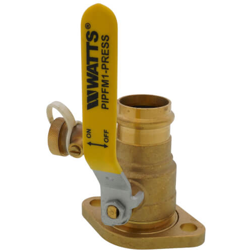 Main product image of 1-1/4" Press Purge Isolation Pump Flange Valve w/ Rotating Flange