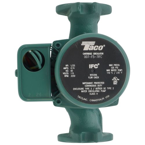 Main product image of 007 Cast Iron Circulator with Integral Flow Check, 1/25 HP