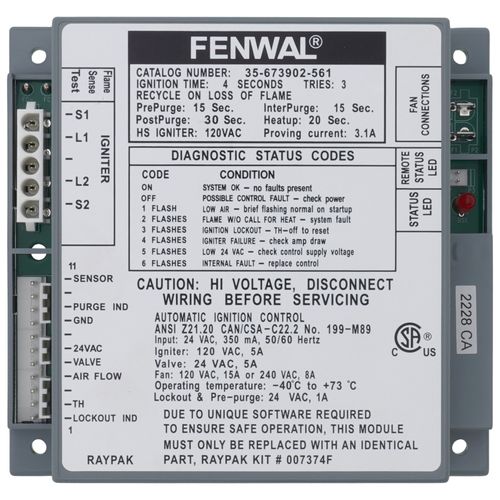 Main product image of 24V HSI Control Module 35-673902-561, 007374F