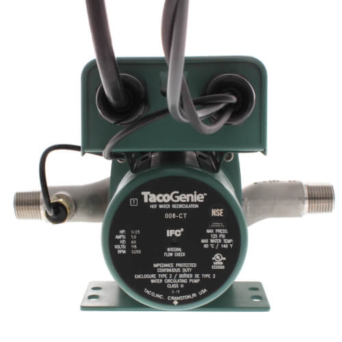 TacoGenie 008-CT Pump, 1/25 HP (1/2" NPT)