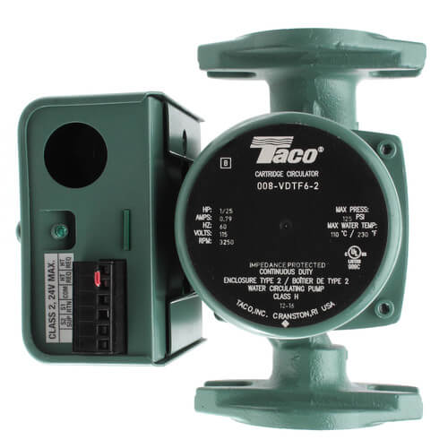 Main product image of 008 Variable Speed Delta-T Cast Iron Circulator Pump, 1/25 HP
